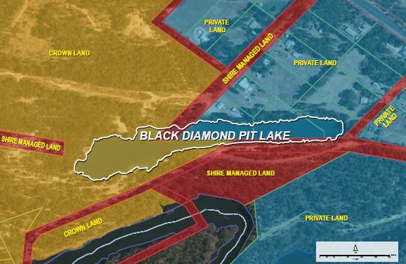 Black Diamond pit lake