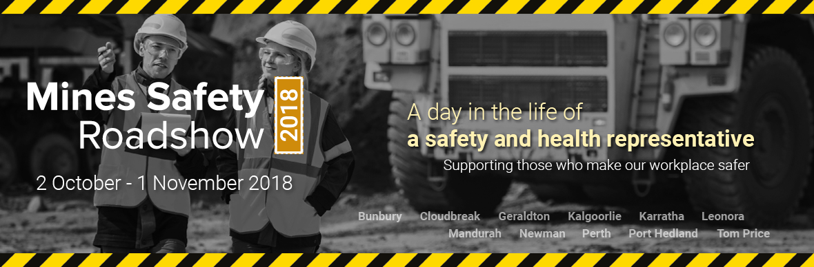 The 2018 Mines Safety Roadshow is the fourteenth in an annual series presented by Mines Safety