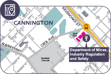 Cannington map
