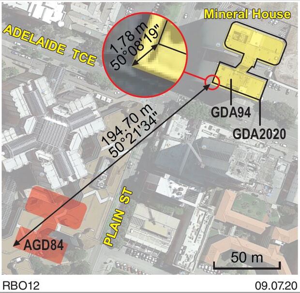 location of mineral house GDA2020