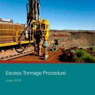 Excess tonnage procedure available online