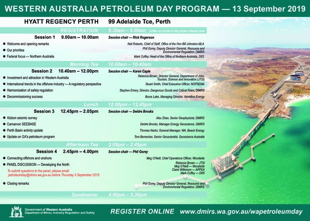 WA Petroleum Day Program 2019