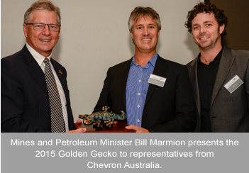 Golden Gecko winner Chevron Australia