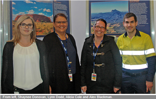 New staff Aboriginal Employment Strategy members