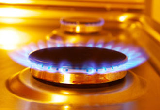image of gas stove
