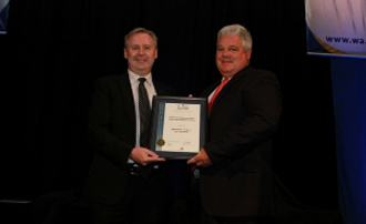 Richard Sellers accepted the Public Sector Commission Award for Good Governance