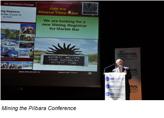 DMP executives visit Pilbara