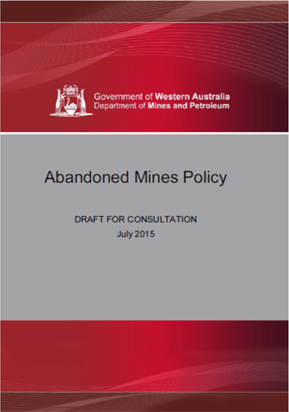 Have your say on the Abandoned Mines Policy 