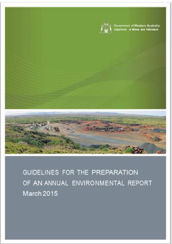 Revised guidelines for Annual Environmental Reports now available