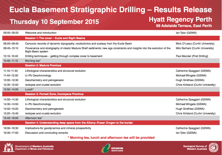 Eucla basement stratigraphic drilling program