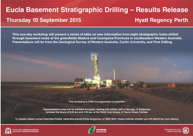 Eucla basement stratigraphic drilling  results release
