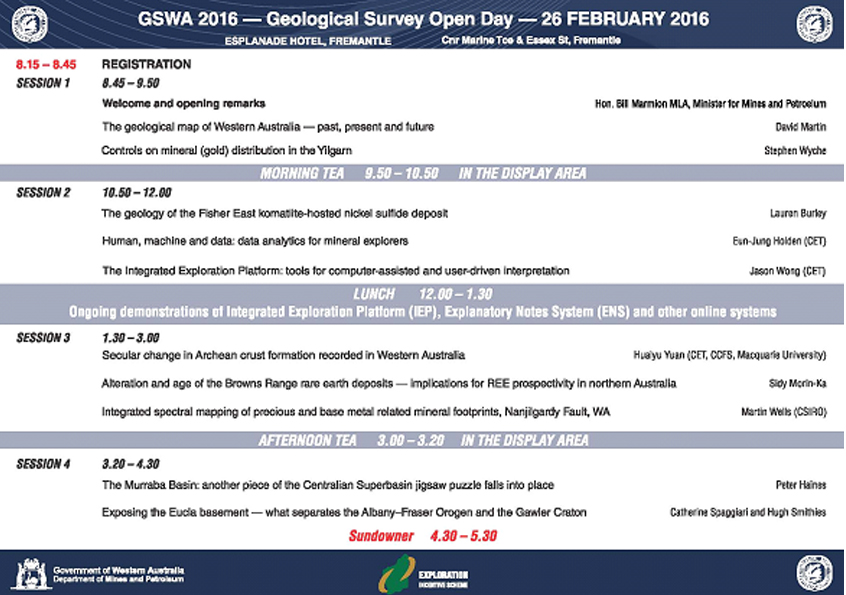 GSWA Open Day 2016