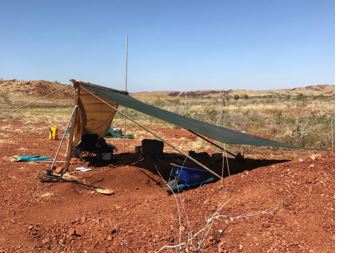 Prospectors illegally digging in the Pilbara