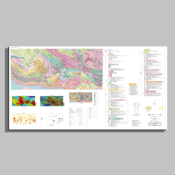 Geological Interpretation of the west Musgrave Province (2016), 2016 Digital package