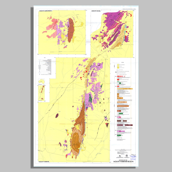 Geology of the Mount Narryer Region (1:250 000)