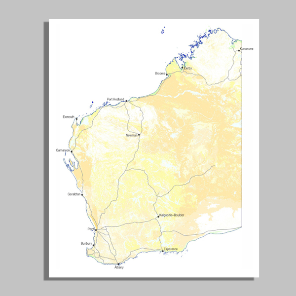 1:500 000 State regolith geology of Western Australia