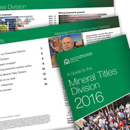 Pocket guide an insight to Mineral Titles Division