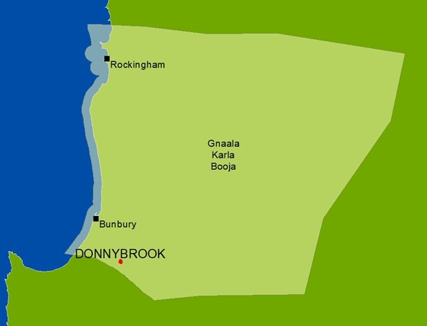 Donnybrook-map